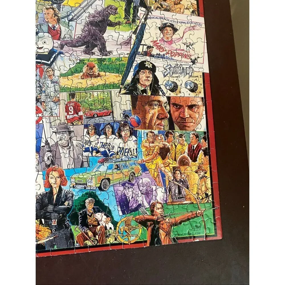 White Mountain Jigsaw Puzzle 